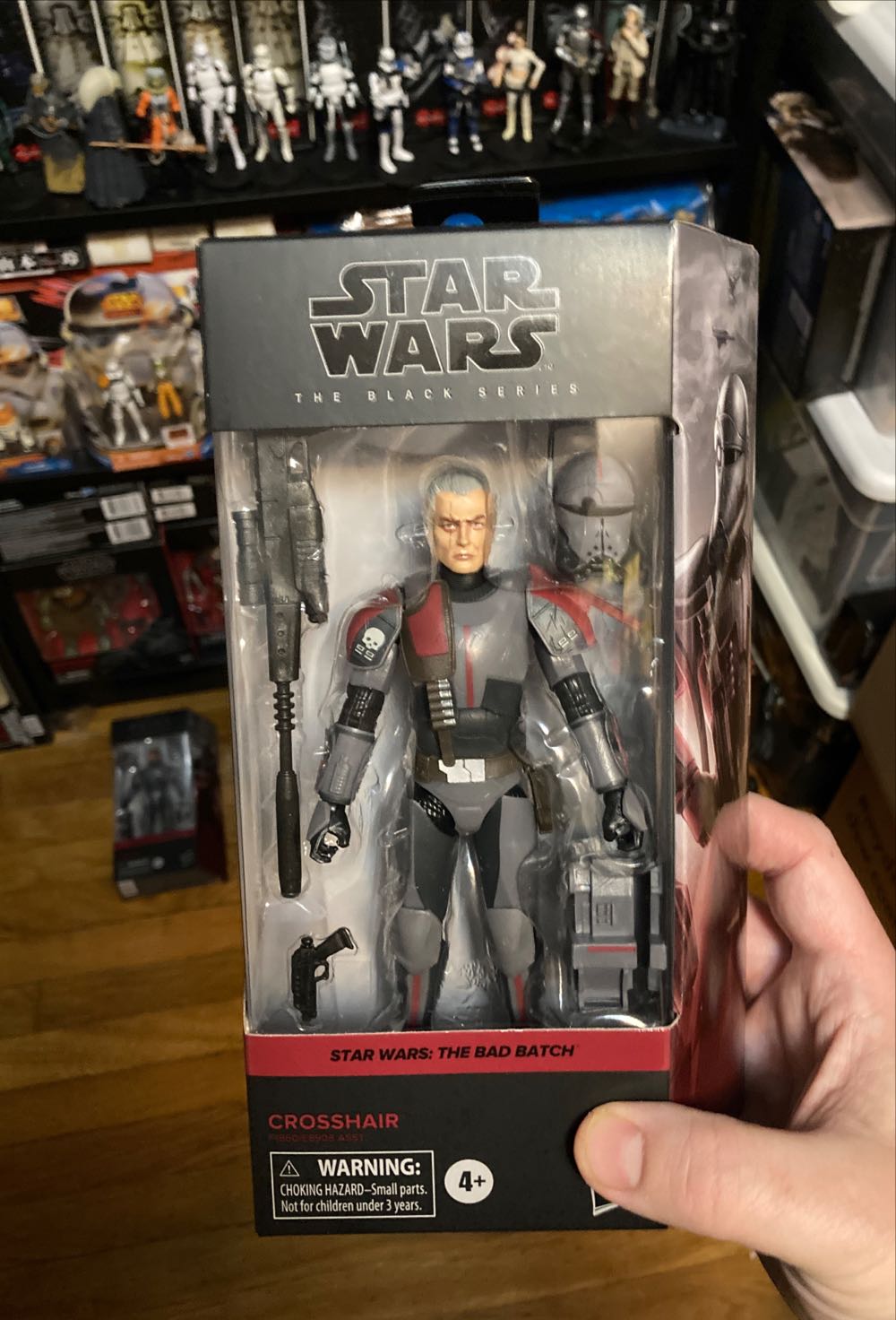 Star Wars The Bad Batch Crosshair - Hasbro (Star Wars Bad Batch Animated Series) action figure collectible [Barcode 5010993813384] - Main Image 2
