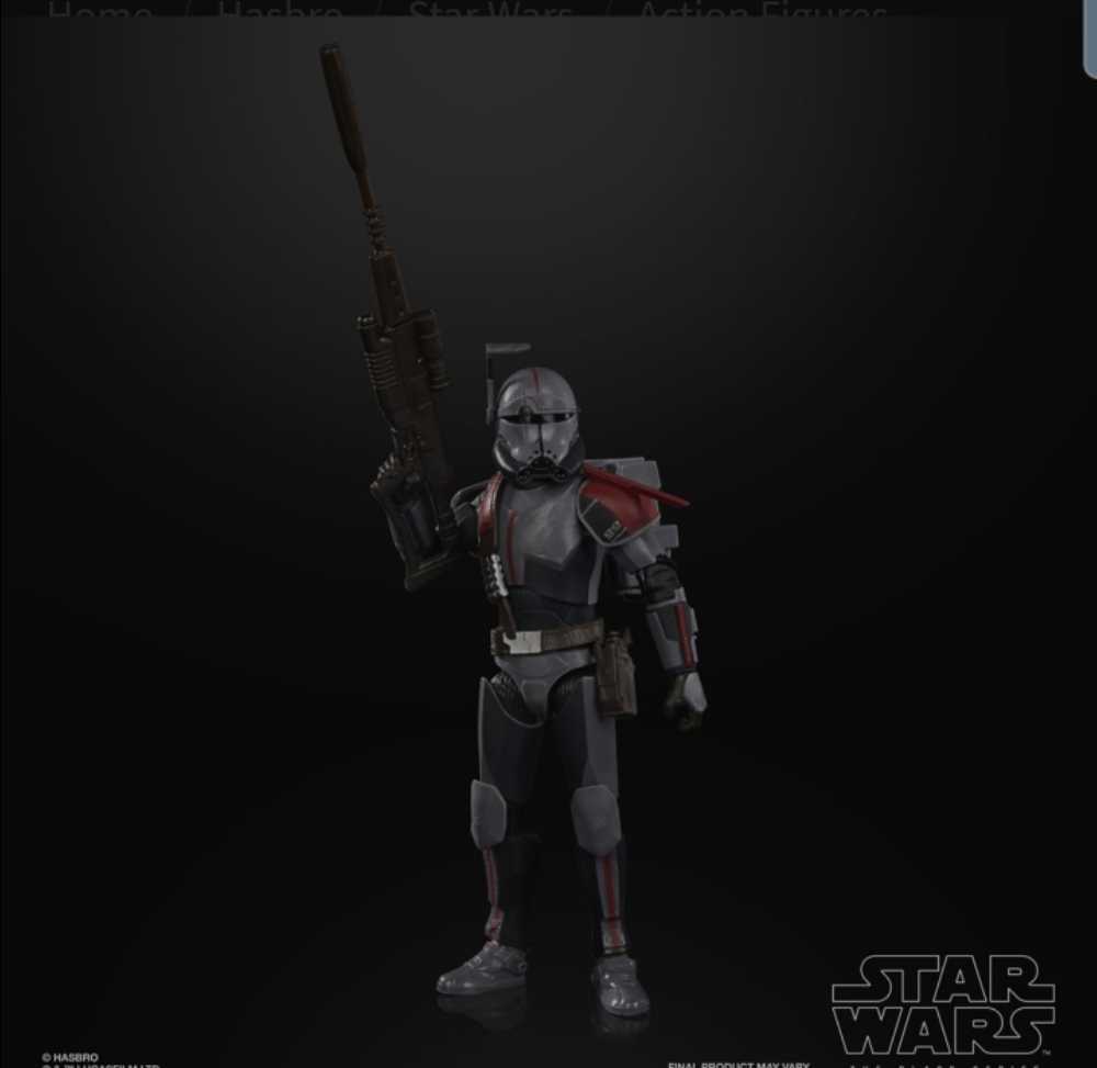 Star Wars The Bad Batch Crosshair - Hasbro (Star Wars Bad Batch Animated Series) action figure collectible [Barcode 5010993813384] - Main Image 4