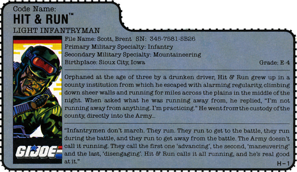 Hit & Run V1 - Hasbro - G.I. Joe (G. I. JOE) action figure collectible [Barcode 038976065105] - Main Image 3