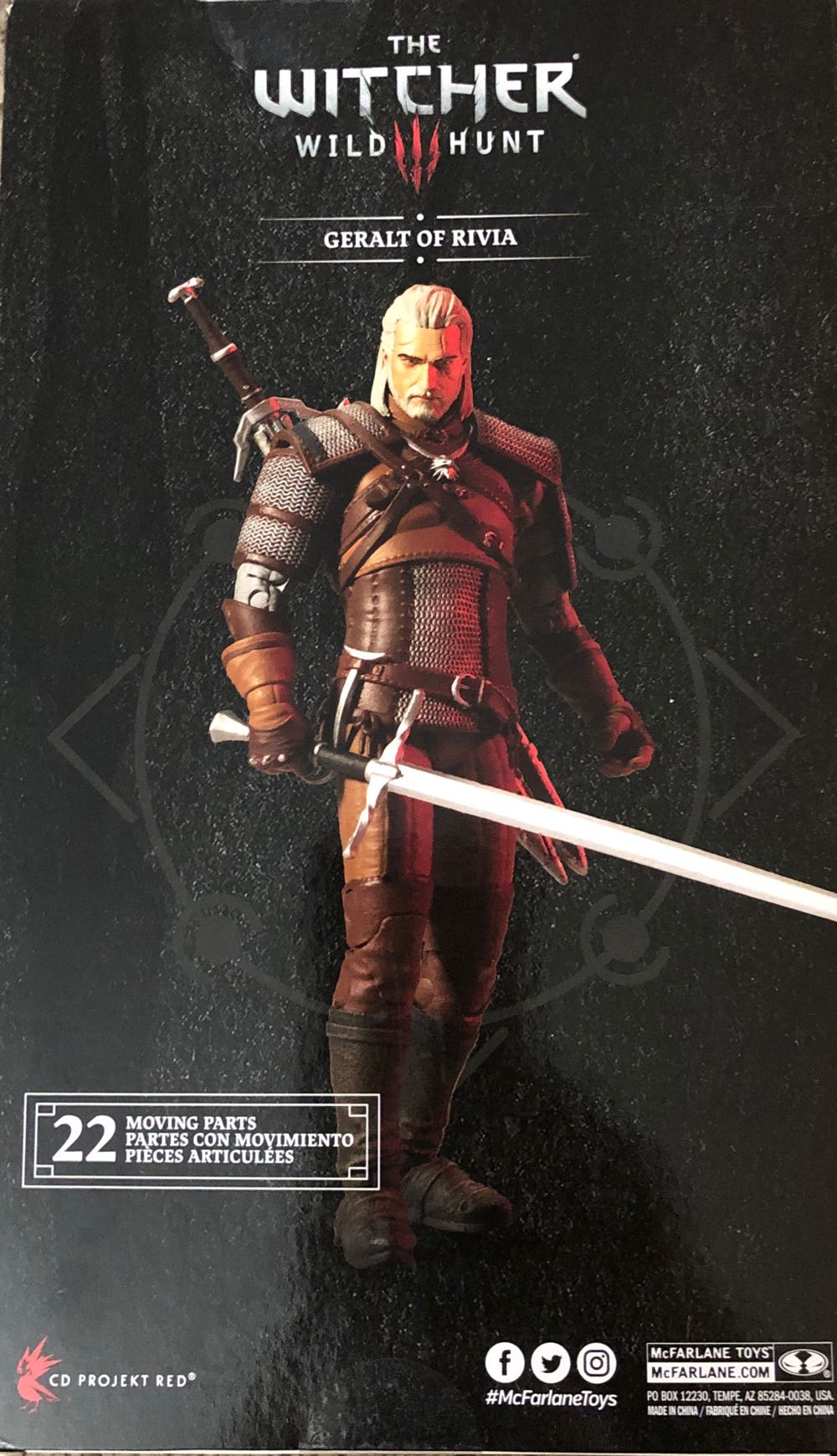 WITCHER 3: WILD HUNT - Geralt of Rivia, The - McFarlane Toys (The Witcher 3: Wild Hunt) action figure collectible [Barcode 787926134032] - Main Image 2