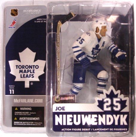 Joe Nieuwendyk (White Jersey) - McFarlane Toys action figure collectible [Barcode 787926752441] - Main Image 1