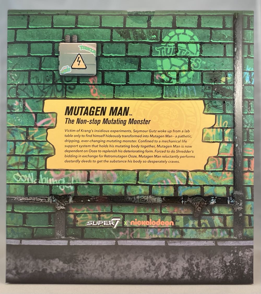 Mutagen Man (Glow) - Super 7 (Teenage Mutant Ninja Turtles) action figure collectible [Barcode 840049807884] - Main Image 2