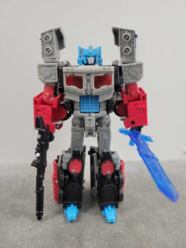 Optimus Prime G2 Laser Version With Refractor Chaos On Velocitron Toys"R"Us  - Hasbro (Transformers Titans Return) action figure collectible - Main Image 2