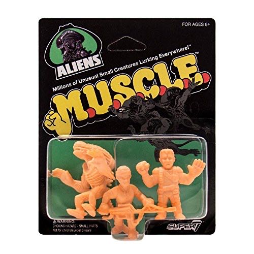 Aliens Muscle 3-pack Pack C - Super 7 action figure collectible [Barcode 086547345927] - Main Image 1