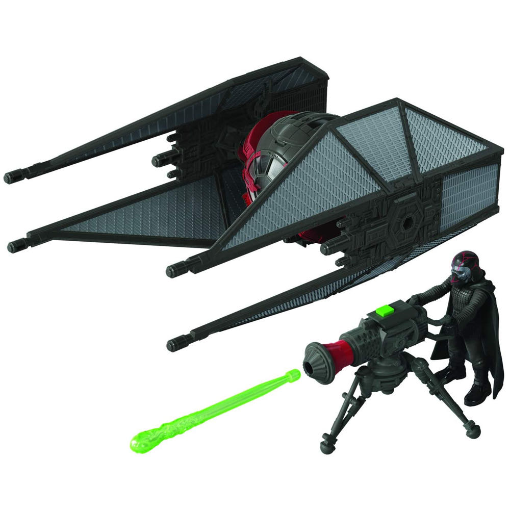 Star Wars Mission Fleet Stellar Class Kylo Ren Tie Whisper Desert Pursuit 2.5-inch-scale Figure And Vehicle Toys For Kids Ages 4 And Up - Hasbro (Star Wars: Mission Fleet) action figure collectible [Barcode 5010993808250] - Main Image 3