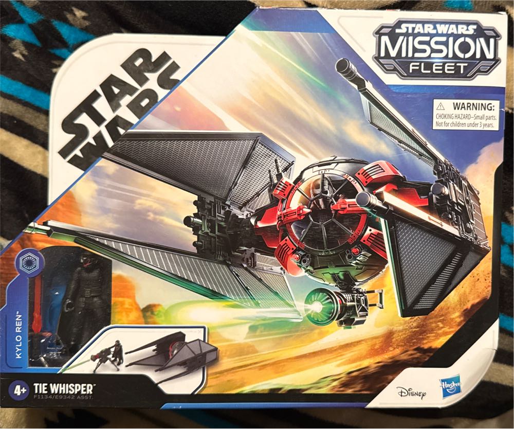 Star Wars Mission Fleet Stellar Class Kylo Ren Tie Whisper Desert Pursuit 2.5-inch-scale Figure And Vehicle Toys For Kids Ages 4 And Up - Hasbro (Star Wars: Mission Fleet) action figure collectible [Barcode 5010993808250] - Main Image 4