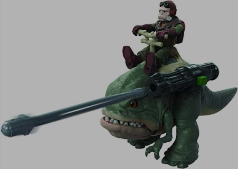 Kuiil & Blurrg - Hasbro (Star Wars The Mandalorian) action figure collectible [Barcode 5010993808991] - Main Image 4