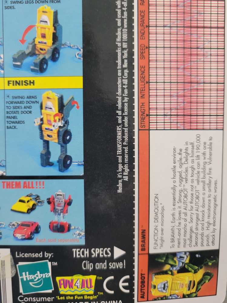 Brawn - Hasbro (Transformers G1 Reissue) action figure collectible [Barcode 718080218320] - Main Image 4