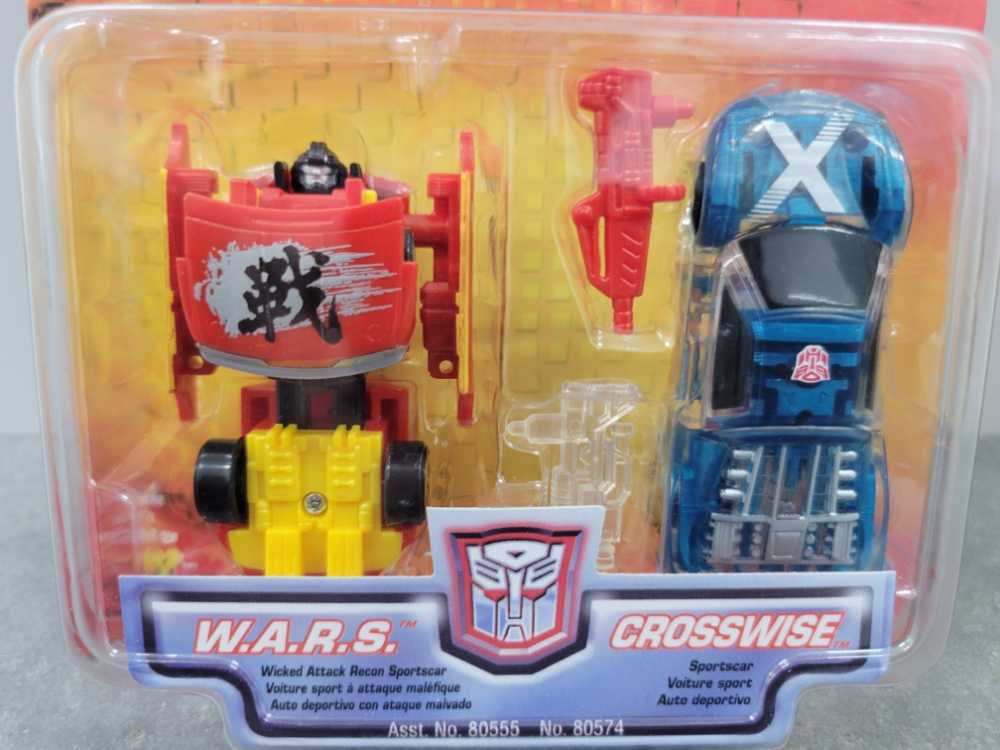 W.A.R.S. And Crosswise - Hasbro (Robots In Disguise RID) action figure collectible - Main Image 2