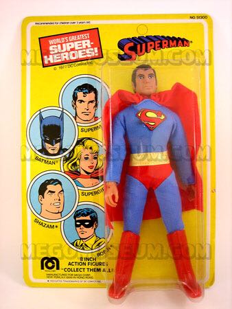 Mego WGSH Superman Carded - MEGO Corp. action figure collectible - Main Image 2