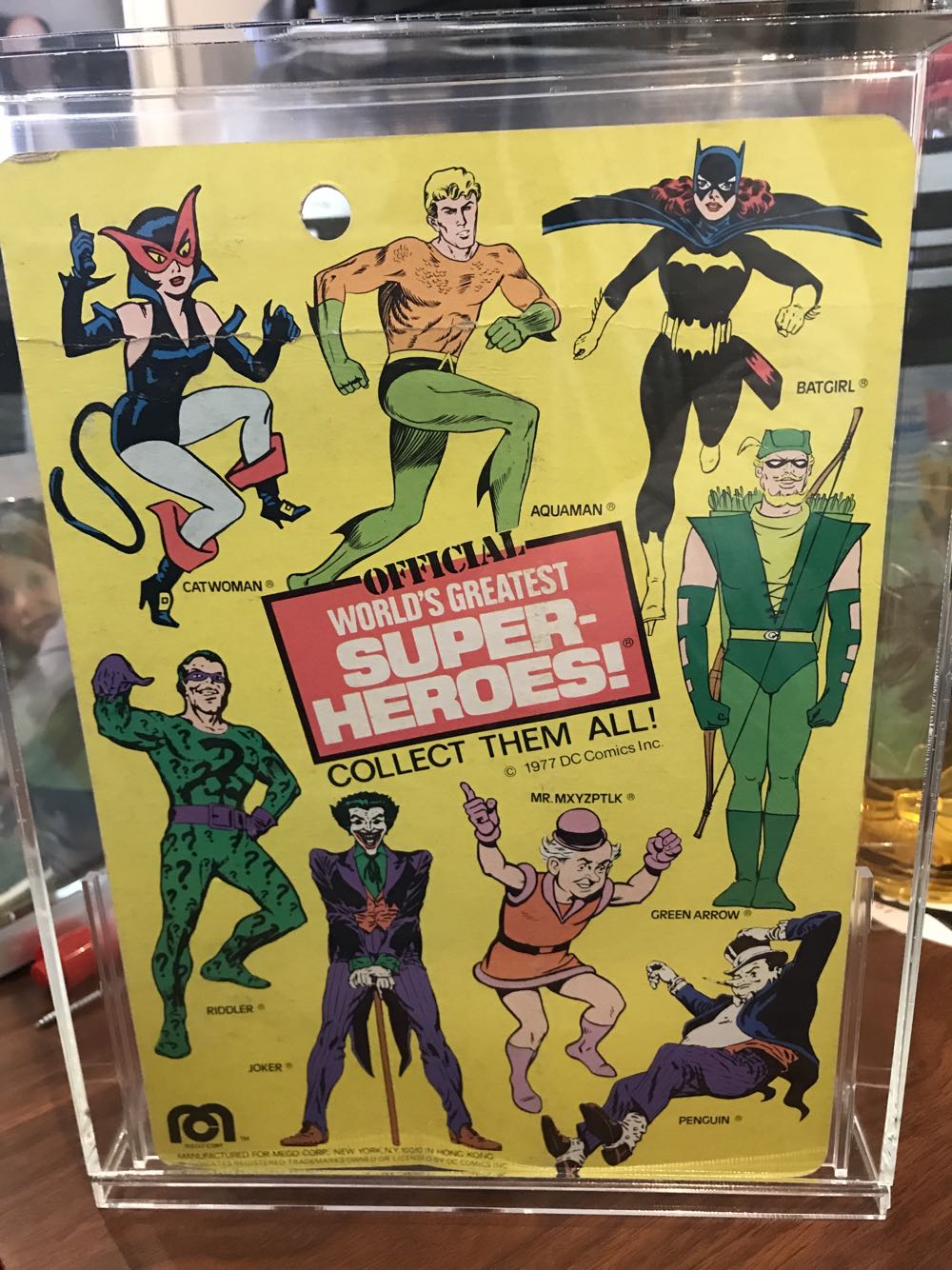 Mego WGSH Superman Carded - MEGO Corp. action figure collectible - Main Image 4