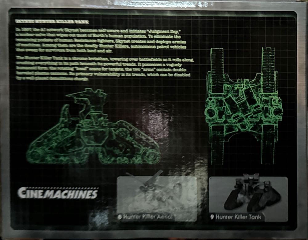 Terminator: T2: Hunter Killer Tank - Neca (Sci-Fi) action figure collectible [Barcode 634482195116] - Main Image 2