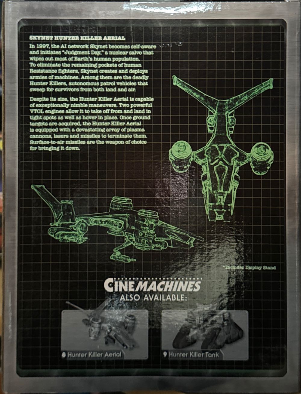 Hunter Killer Aerial - Neca (Terminator) action figure collectible [Barcode 634482195109] - Main Image 2