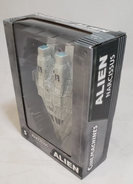 Alien: Cinemachines Aliens #5 Narcissus Die-Cast Ship E1 With Box & Stand 2016 NECA  - Neca (Space/Horror) action figure collectible [Barcode 634482195086] - Main Image 6