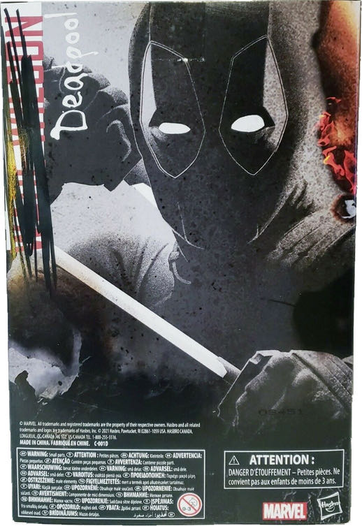 Deadpool 2 - Hasbro (Marvel Legends) action figure collectible [Barcode 5010993801909] - Main Image 2