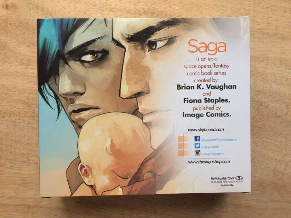 Mcfarlane Toys Saga; Alana & Marko - Mc Farlane Toys (Saga) action figure collectible [Barcode 787926146912] - Main Image 2