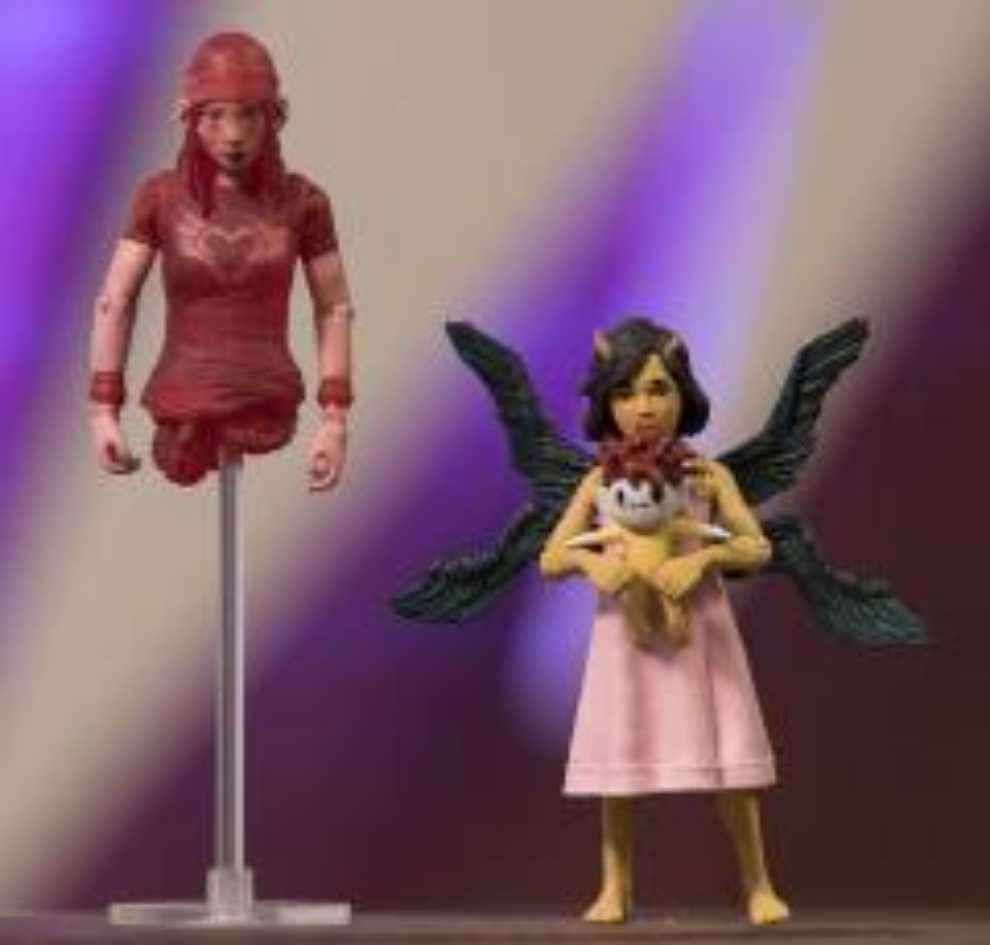 Mcfarlane Toys Skybound Entertainment Saga Hazel & Izabel Action Figure 2-pack - McFarlane Toys action figure collectible [Barcode 787926146950] - Main Image 2