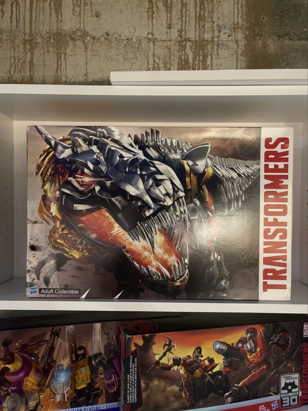 Dinobots Set SDCC with Paper Fold Out Base - Hasbro (Transformers: Age Of Extinction) action figure collectible [Barcode 630509242665] - Main Image 2