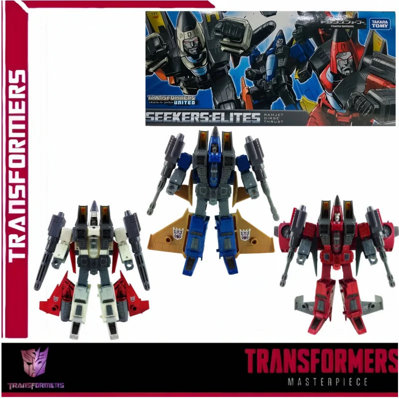 Transformers United Ramjet Dirge Thrust Seeker Elites - Takara action figure collectible [Barcode 4904810463467] - Main Image 3
