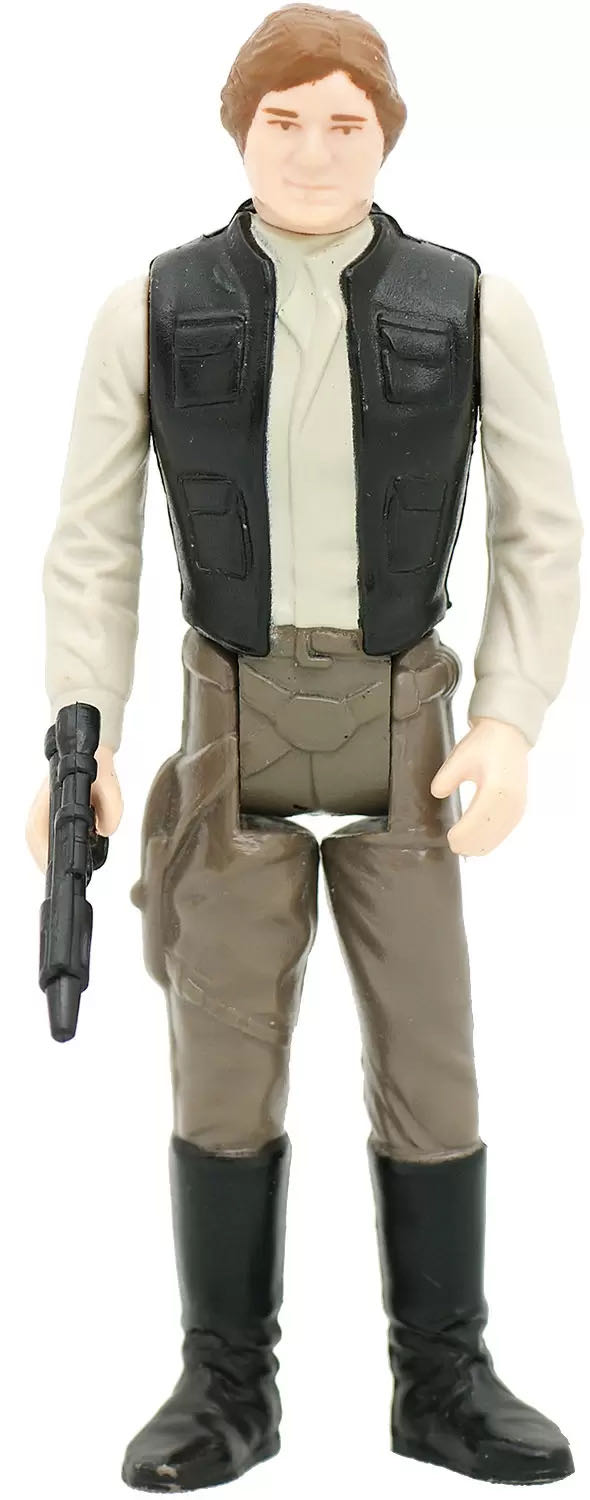 Han Solo (in Trench Coat) - Kenner (Star Wars - Return Of The Jedi) action figure collectible - Main Image 3