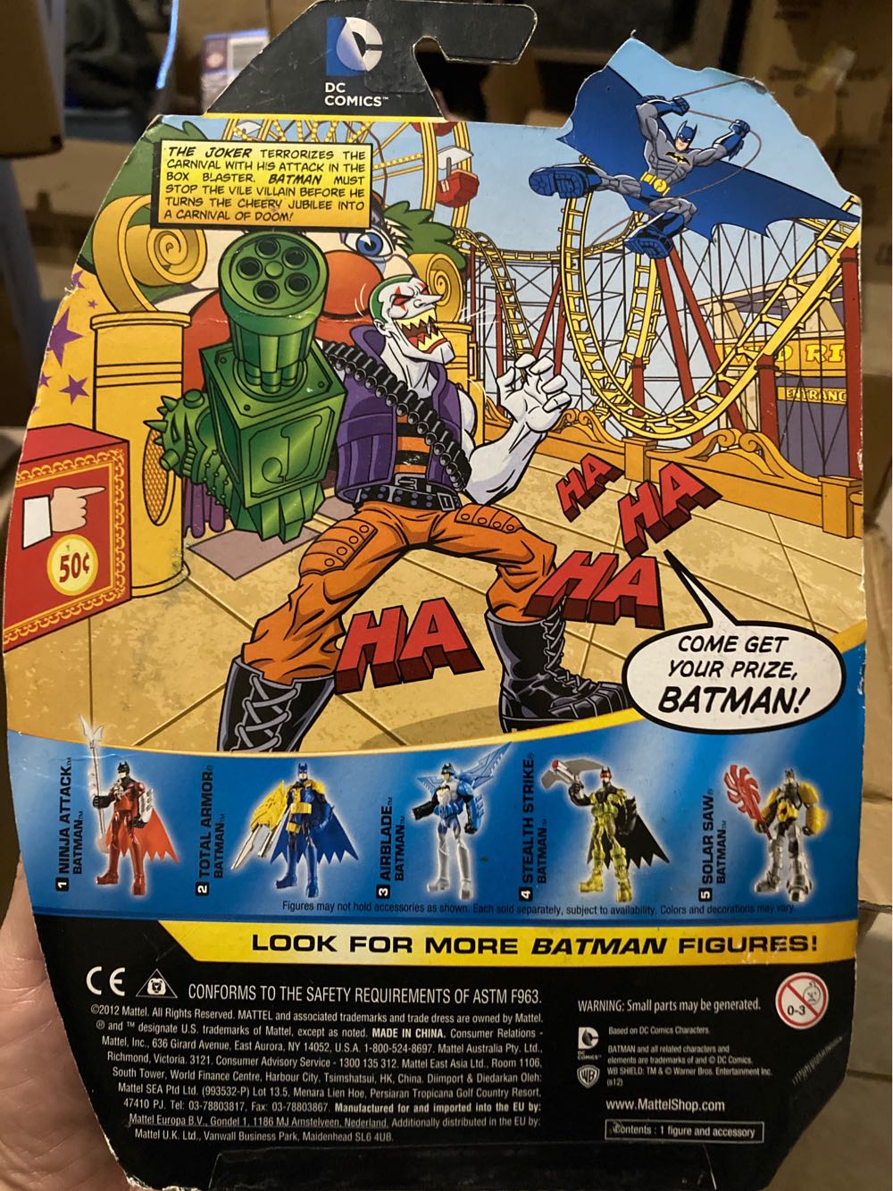 *sell* Joker - Mattel (DC (Batman)) action figure collectible [Barcode 746775191900] - Main Image 2