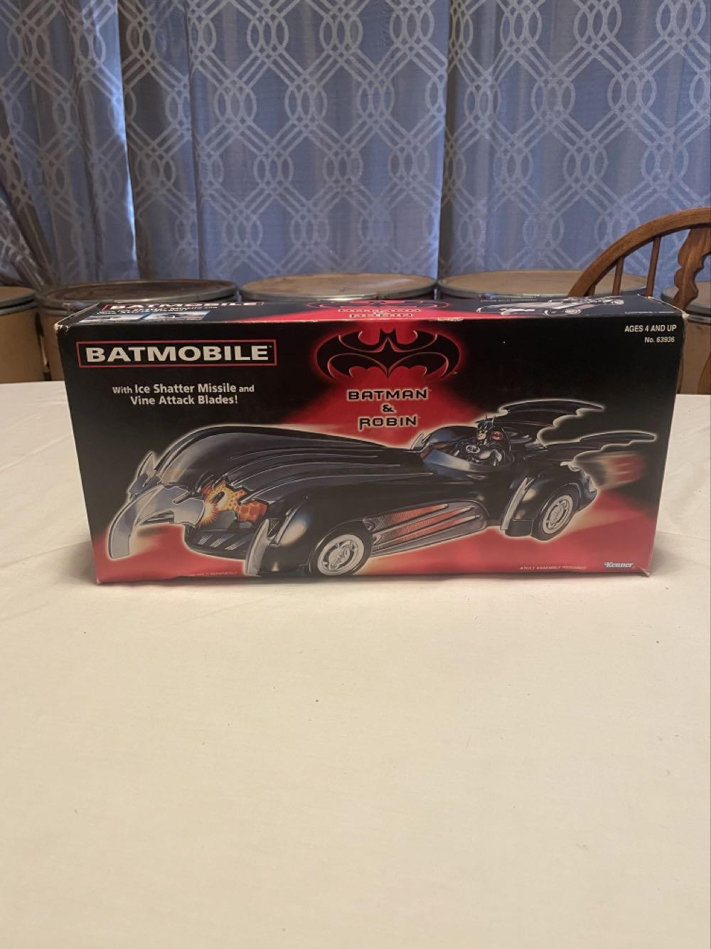 Batmobile - Kenner (Batman: Batman & Robin) action figure collectible [Barcode 076281639369] - Main Image 2