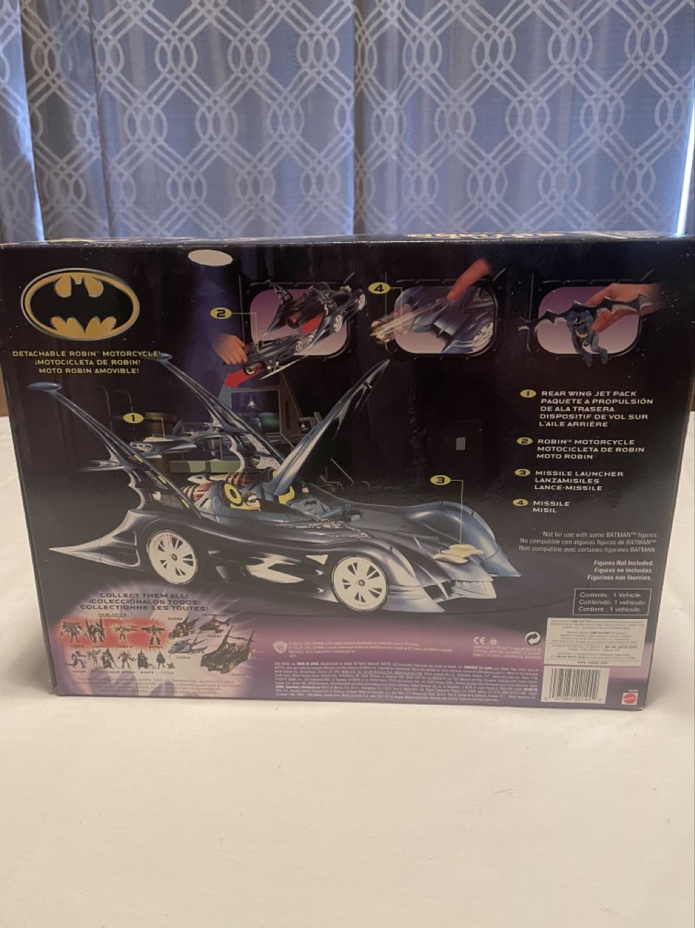 Batman 20” 2 In 1 Batmobile - Mattel Inc action figure collectible [Barcode 027084221442] - Main Image 3