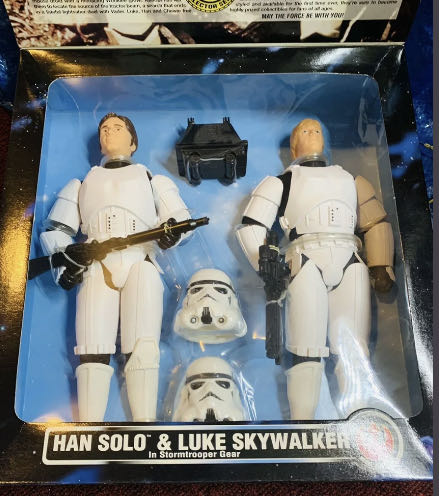 Han & Luke Stormtrooper 12” Set KB Toys - Hasbro action figure collectible - Main Image 2
