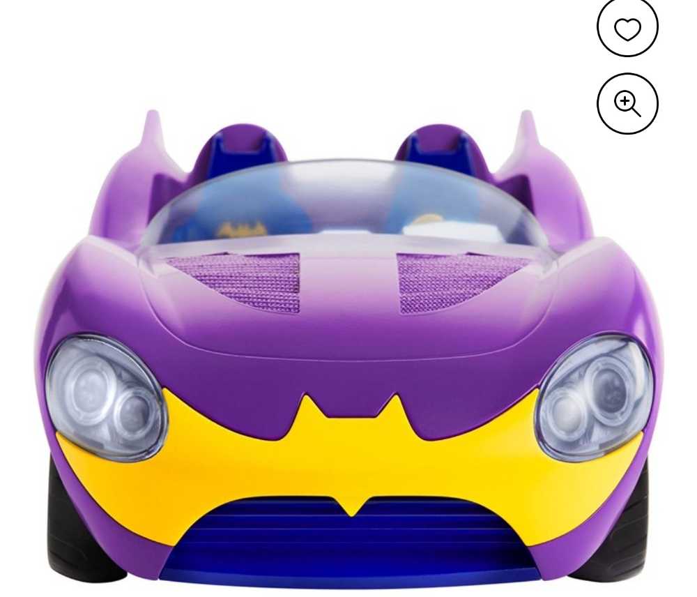 DC Super Hero Girls 12 inch Batgirl Doll and Batmobile - DC Mattel (DC Superhero Girls) action figure collectible [Barcode 887961642513] - Main Image 4