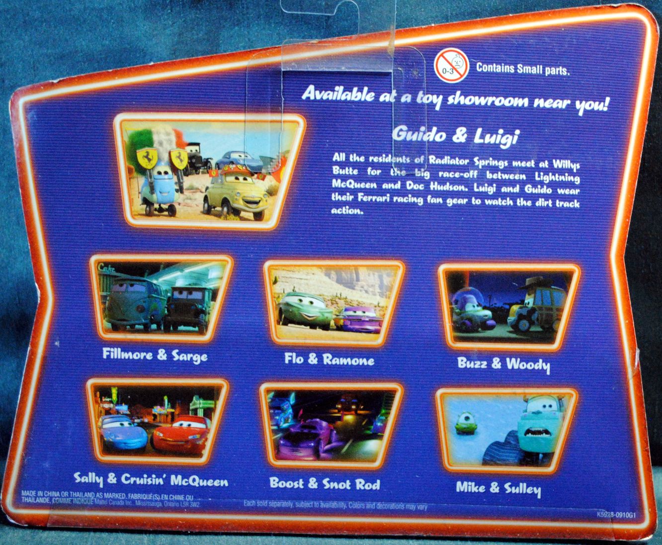 CARS PIXAR Movie Moments Guido & Luigi - Mattel (Disney Pixar CARS) action figure collectible [Barcode 027084493139] - Main Image 2