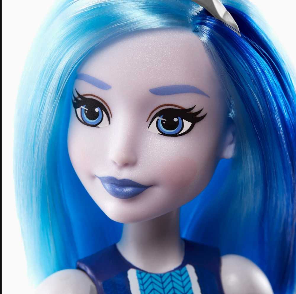 DC Super Hero Girls 12 inch Frost Gymnastics Basic Doll - DC Mattel (DC Superhero Girls) action figure collectible [Barcode 887961623833] - Main Image 3