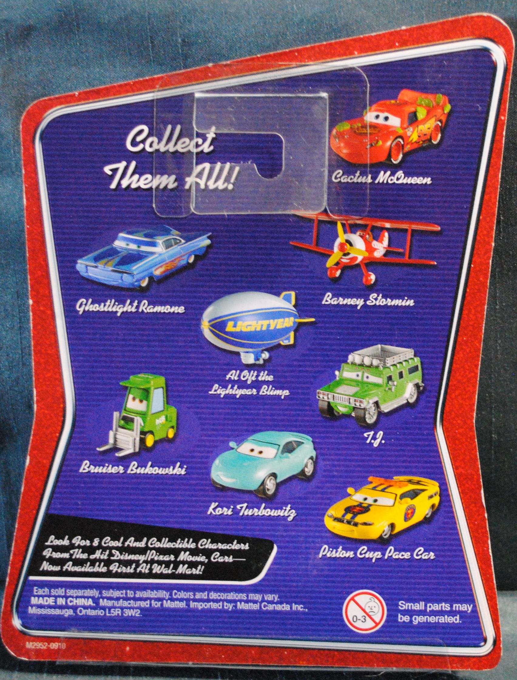 CARS PIXAR The Lightyear Blimp - Mattel (Disney Pixar CARS) action figure collectible [Barcode 0027084574340] - Main Image 2