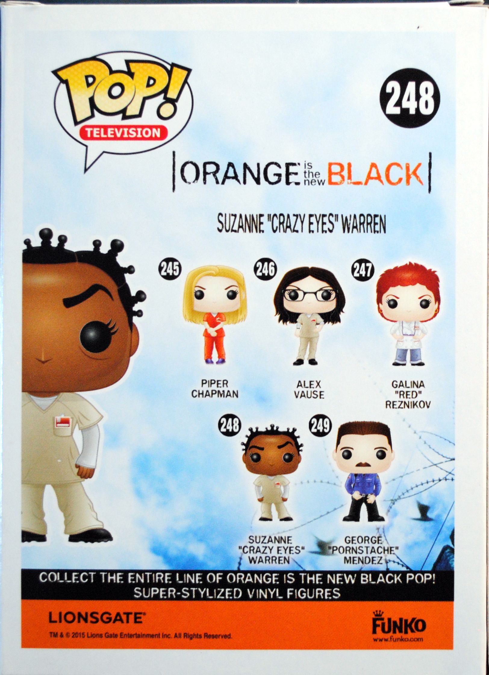 Funko Pop! Television: Orange is the New Black Suzanne Crazy Eyes Warren - Funko (Orange Is The New Black) action figure collectible [Barcode 0849803057923] - Main Image 2