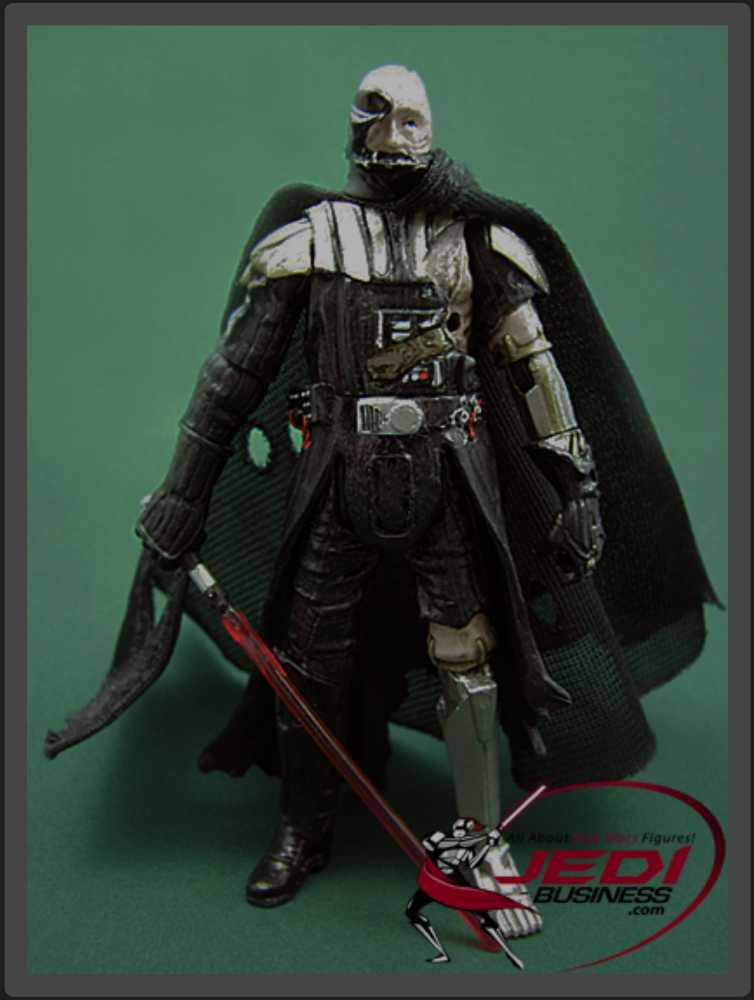 30th Anniversary Star Wars Collection Battle-damaged Darth Vader - Hasbro (Star Wars 30th Anniversary) action figure collectible [Barcode 0653569257066] - Main Image 4