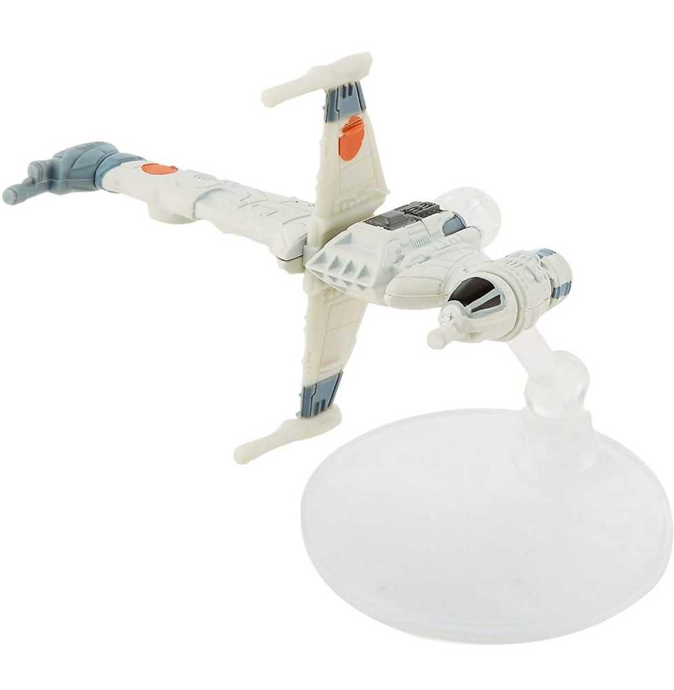 Hot Wheels Star Wars Vehicle B-Wing Fighter SOLO: - Hot Wheels by Mattel (Star Wars Hot Wheels) action figure collectible [Barcode 0887961534023] - Main Image 3