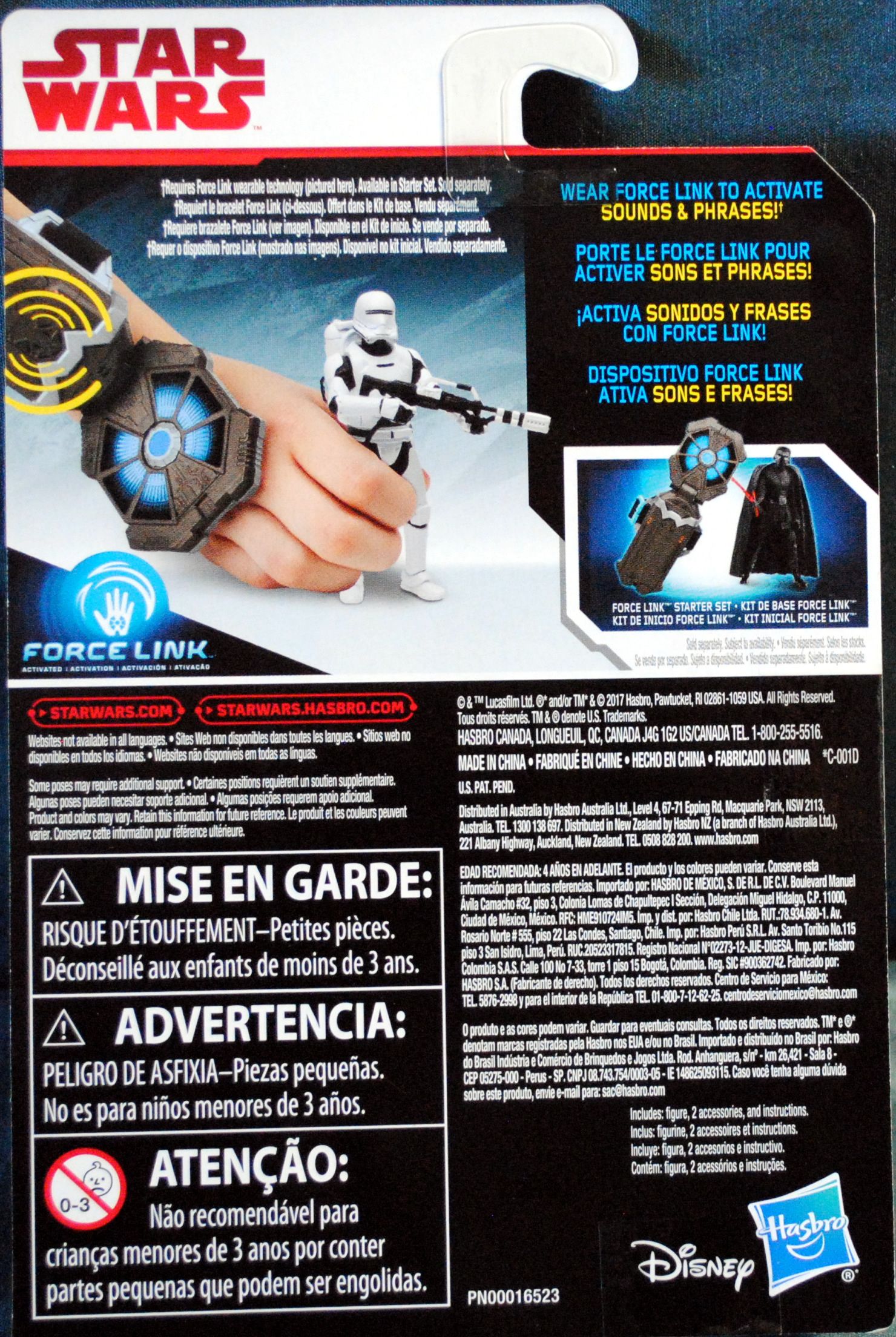 Last Jedi: First Order Flametrooper - Hasbro (Star Wars Episode VIII The Last Jedi) action figure collectible [Barcode 630509623136] - Main Image 2