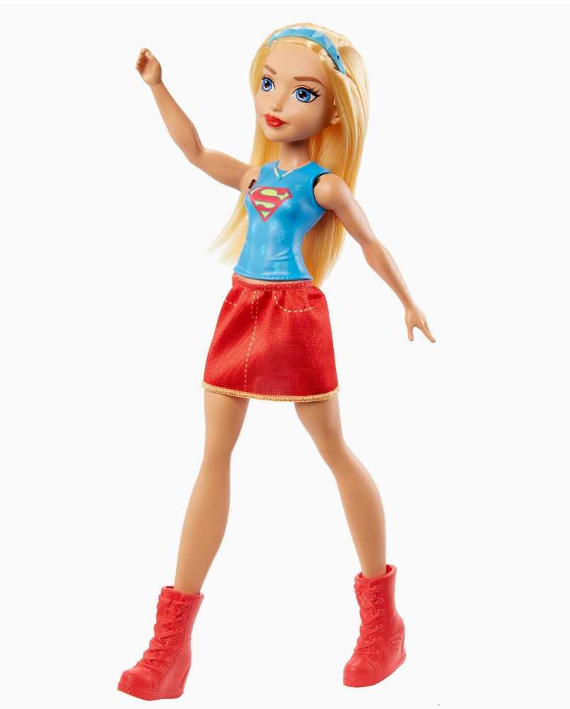 DC Super Hero Girls 12 inch Supergirl Gymnastics Basic Doll - DC Mattel (DC Super Hero Girls) action figure collectible [Barcode 887961671865] - Main Image 4