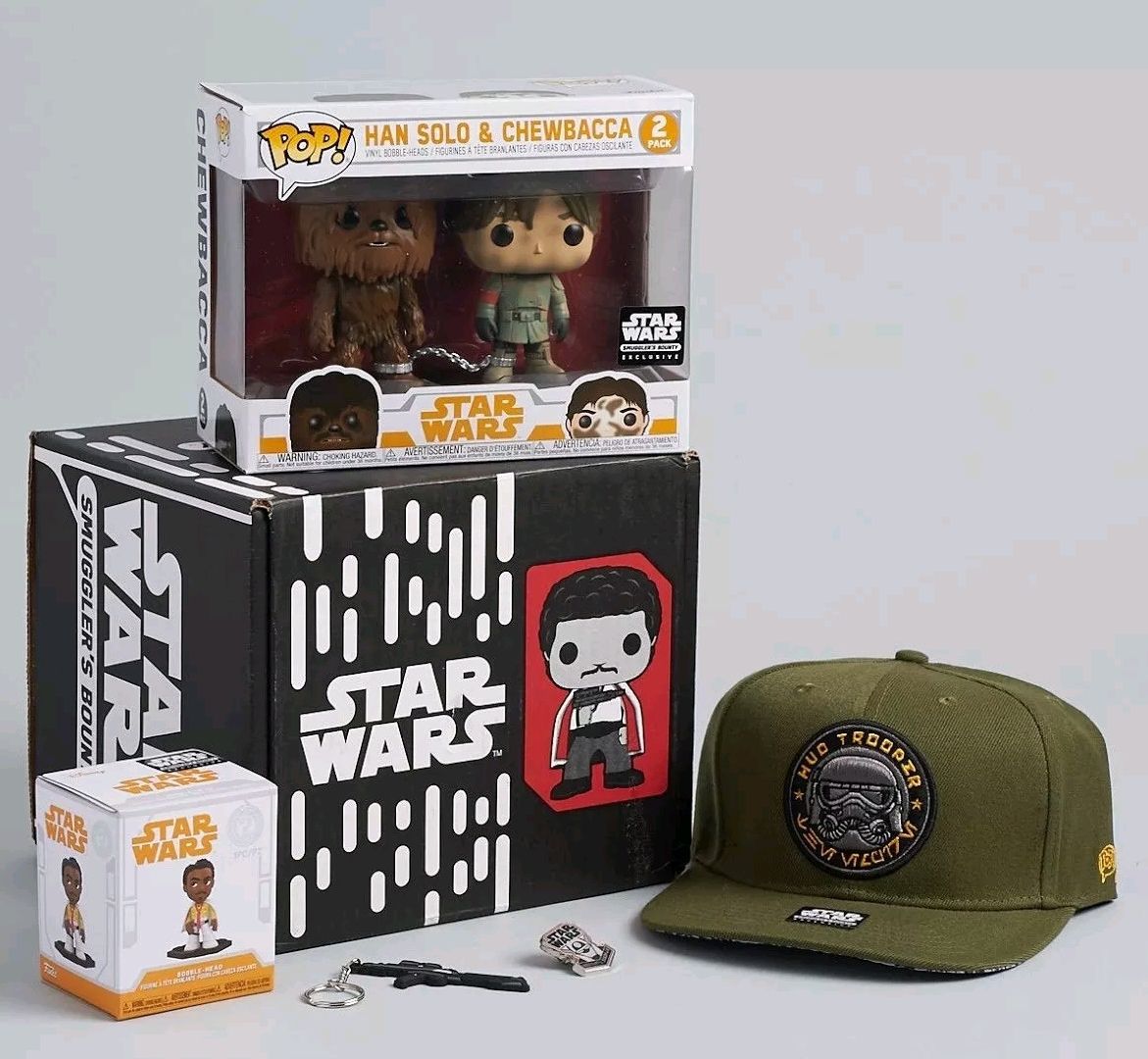 Funko Pop! Movies: Star Wars Smuggler’ Bounty Box SOLO: - Funko (SOLO A Star Wars Story) action figure collectible - Main Image 2