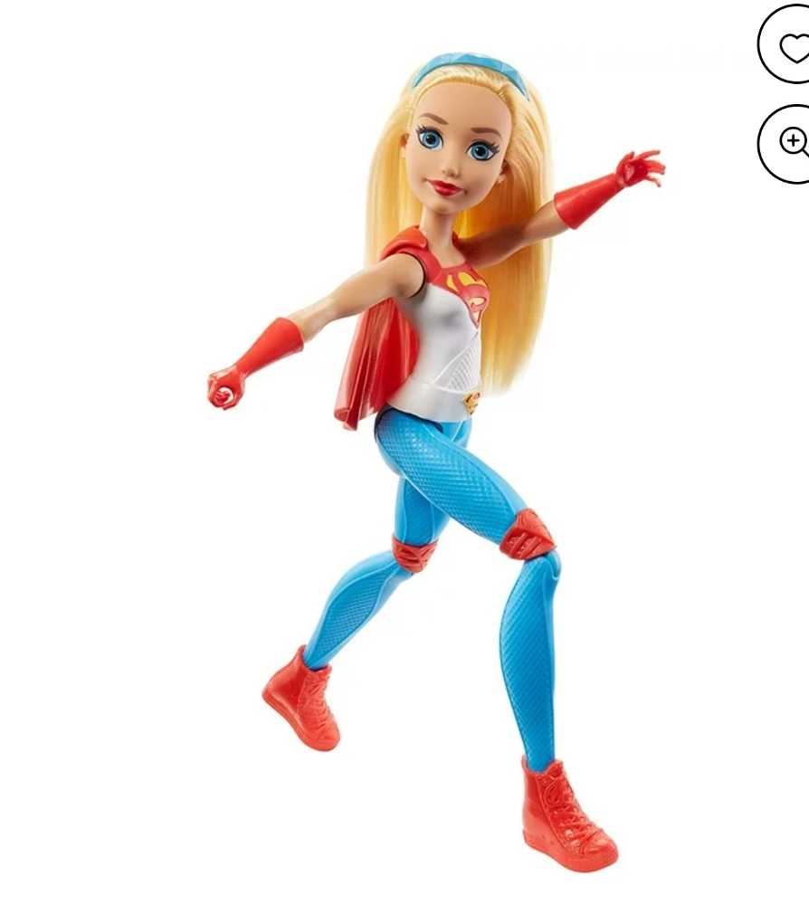 DC Super Hero Girls 12 inch Supergirl Action Training doll - DC Mattel (DC Super Hero Girls) action figure collectible [Barcode 0887961650013] - Main Image 3