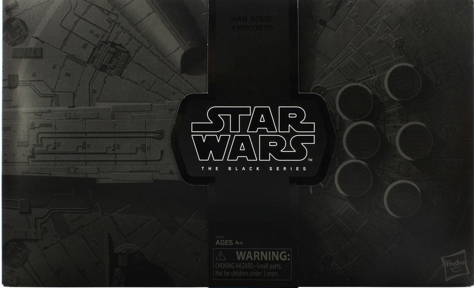 Black Series Red Exclusive Han Solo Exogorth Escape Mynock 2018 SDCC Star Wars ESB - Hasbro (Star Wars Episode V The Empire Strikes Back) action figure collectible [Barcode 0630509663637] - Main Image 2