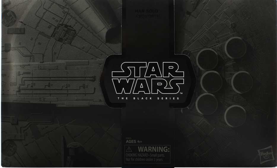 Black Series Red Exclusive Han Solo Exogorth Escape Mynock 2018 SDCC Star Wars ESB - Hasbro (Star Wars Episode V The Empire Strikes Back) action figure collectible [Barcode 0630509663637] - Main Image 3