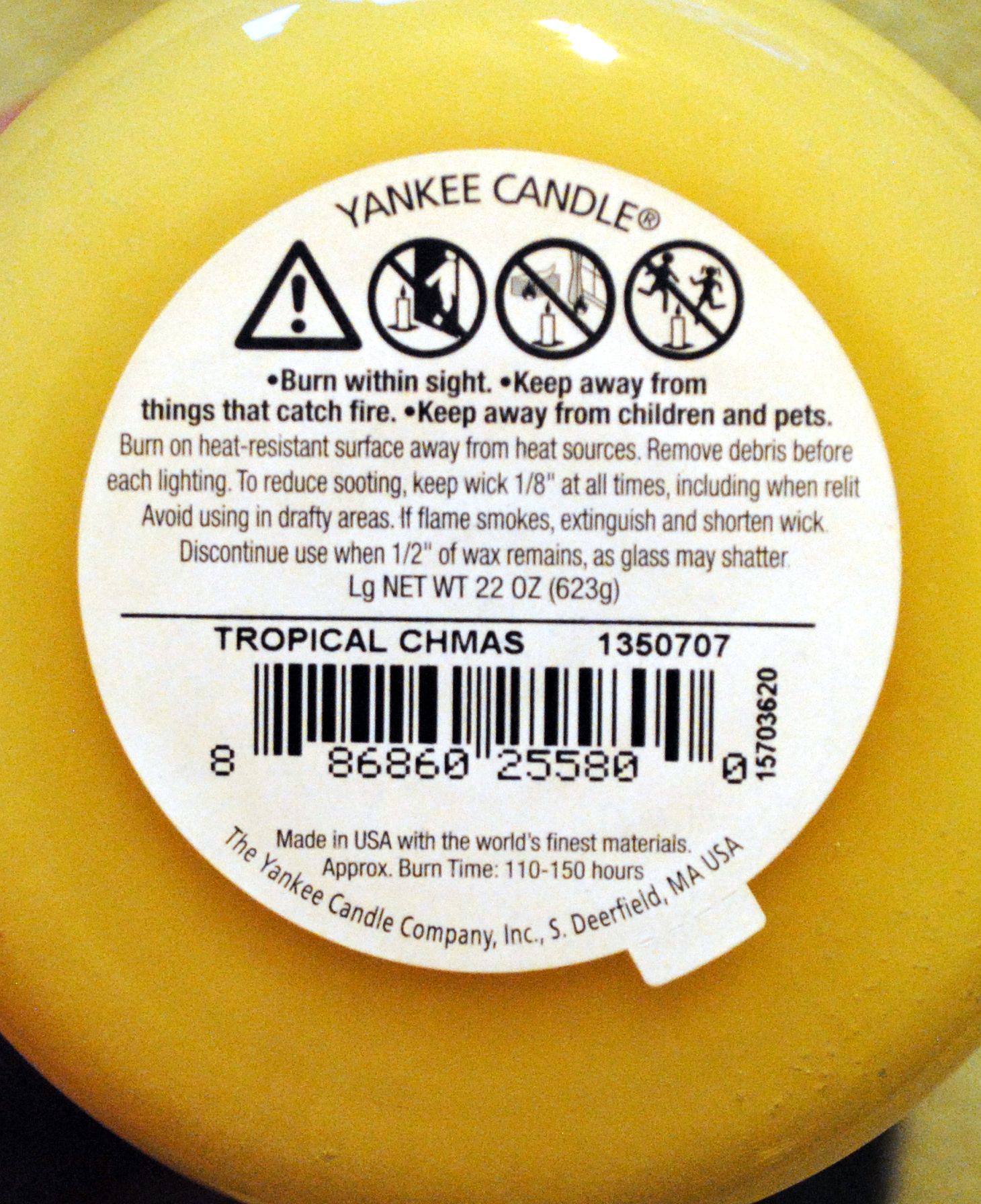 CANDLE: Christmas Yankee Tropocal Christmas - Yankee Candle (Christmas Candles) action figure collectible - Main Image 2