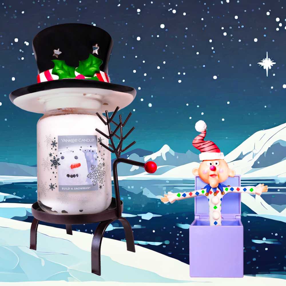 CANDLE: Christmas Yankee Build a Snowman 2017 WWL - Yankee Candle (Christmas Candles) action figure collectible - Main Image 3