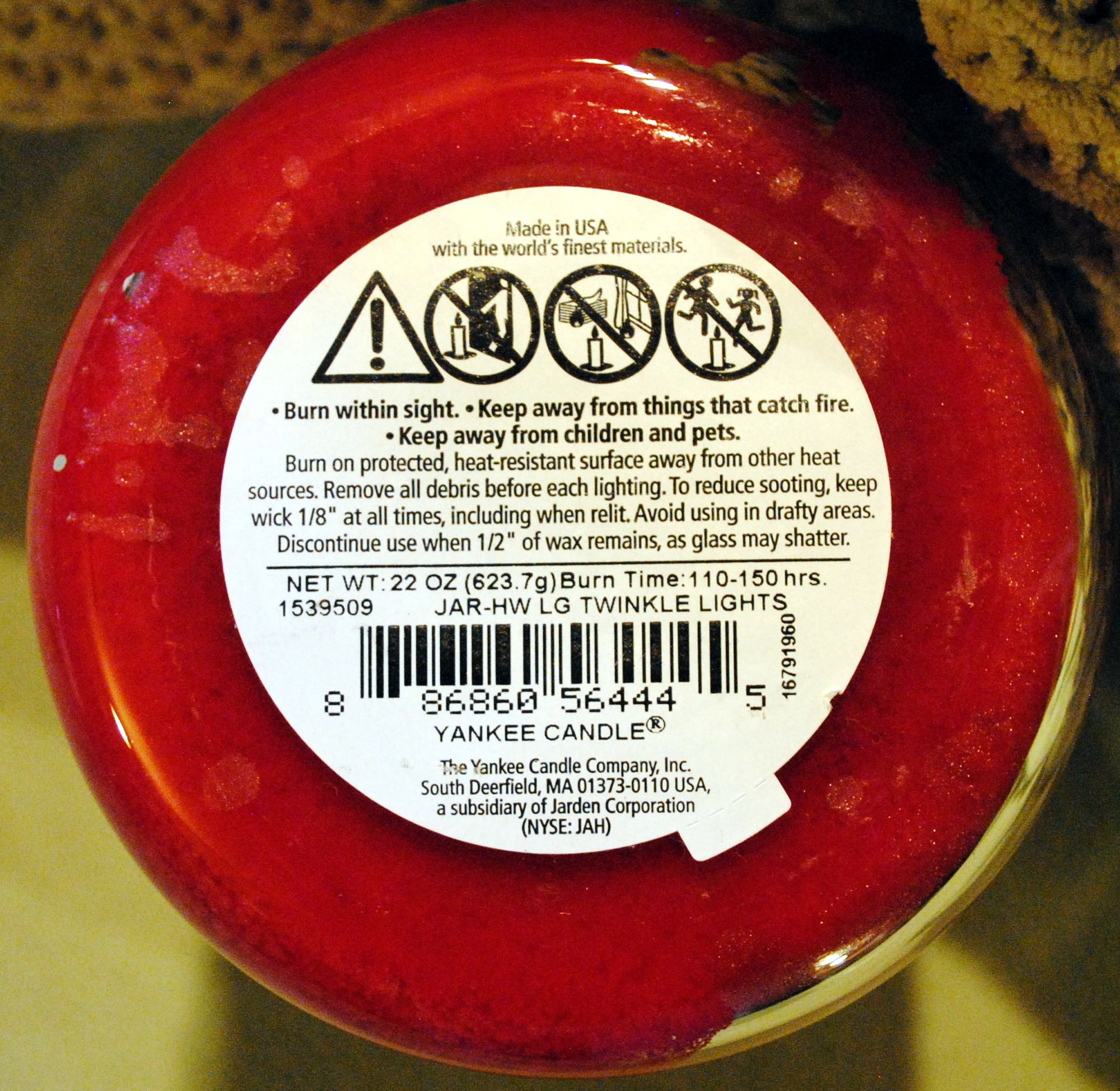 CANDLE: Christmas Yankee Twinkle Lights 2016 - Yankee Candle (Christmas Candles) action figure collectible - Main Image 2