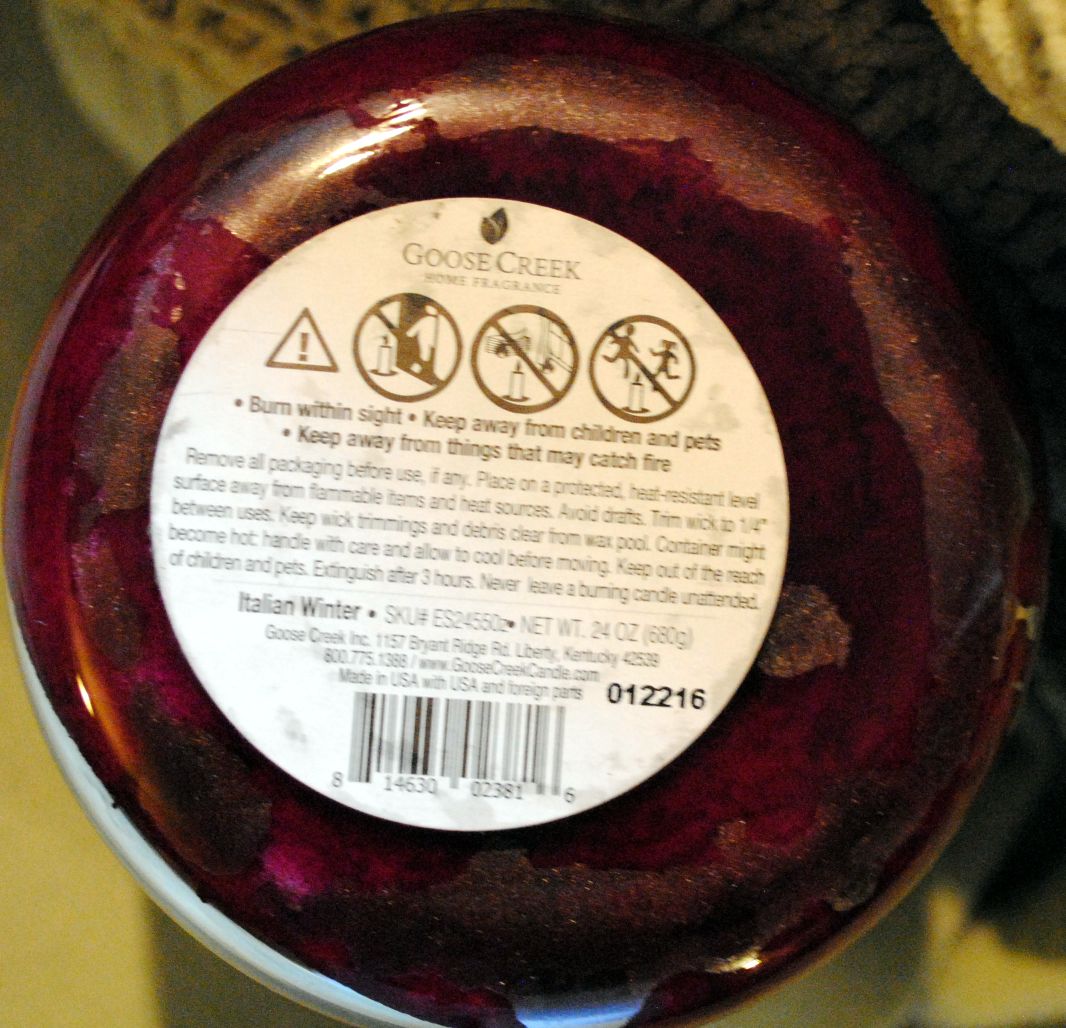 CANDLE: Christmas Goose Creek Italian Winter - Goose Creek Candle (Christmas Candles) action figure collectible - Main Image 2