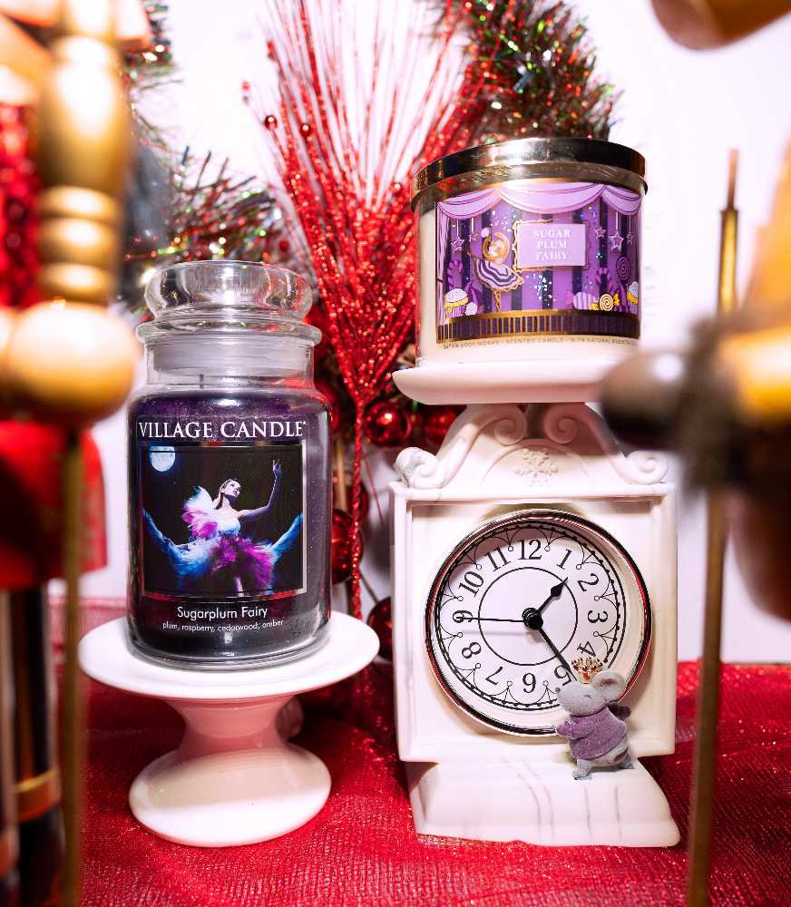 CANDLE: Christmas Village Sugar Plum Fairy 2016 - Village Candle (Christmas Candles) action figure collectible - Main Image 4