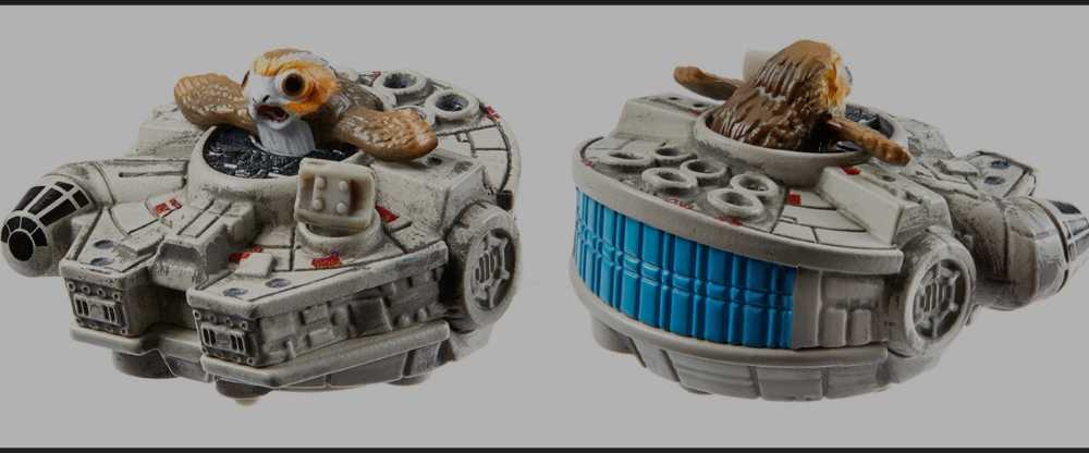 2018 SDCC Exclusive Mattel Hot wheels boxed Battle Rollers Character Porg TLJ - Hot Wheels from Mattel (Star Wars Hot Wheels) action figure collectible [Barcode 0887961641721] - Main Image 3