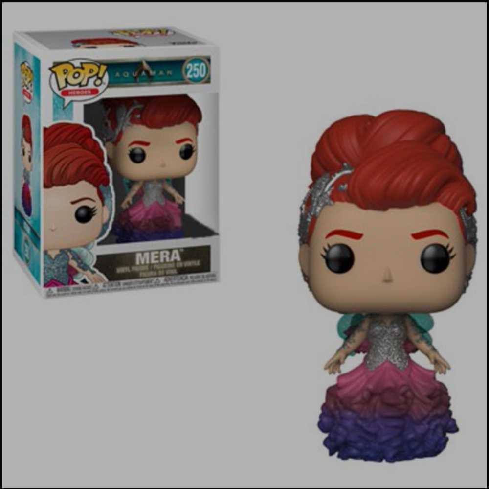 Funko Pop! Movies: Aquaman Movie Mera in Gown - Funko (Aquaman Movie) action figure collectible [Barcode 0889698336765] - Main Image 4