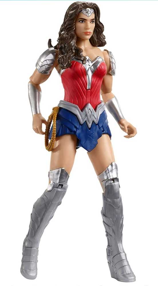 Justice League Movie 12 inch Wonder Woman Silver Armor Limited Edition True-Moves - DC Mattel (Justice League Movie) action figure collectible [Barcode 0887961671193] - Main Image 3