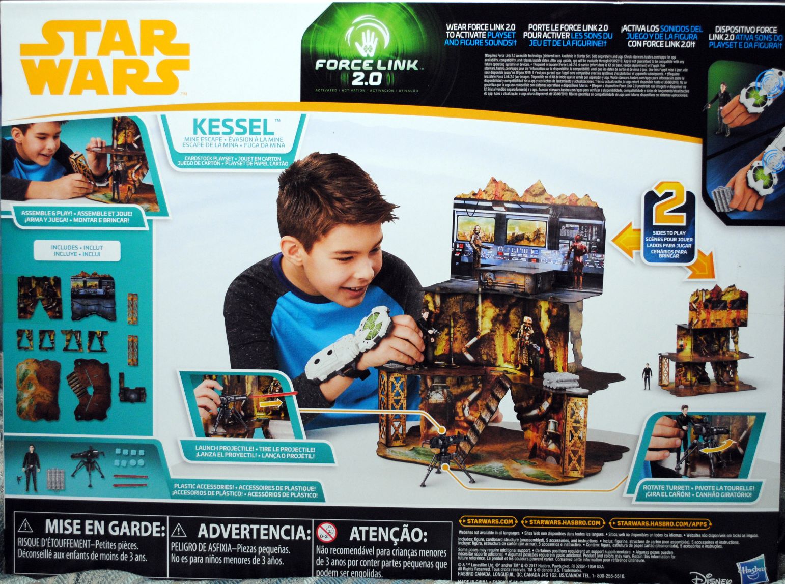 Kessel Mine Escape Playset with 3.75 Han Solo figure - Hasbro (SOLO A Star Wars Story) action figure collectible [Barcode 0630509699322] - Main Image 2